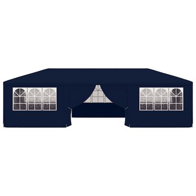 vidaXL Professional Party Tent with Side Walls 4x9 m Blue 90 g/m?, blue vidaXL Professional Party Tent with Side Walls 4x9 m Blue 90 g/m?