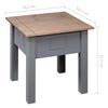 vidaXL Nightstand Grey 50.5x50.5x52.5 cm Pine Panama Range
