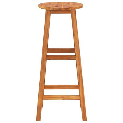 vidaXL Bar Chairs 2 pcs Solid Acacia Wood,  vidaXL Bar Chairs 2 pcs Solid Acacia Wood