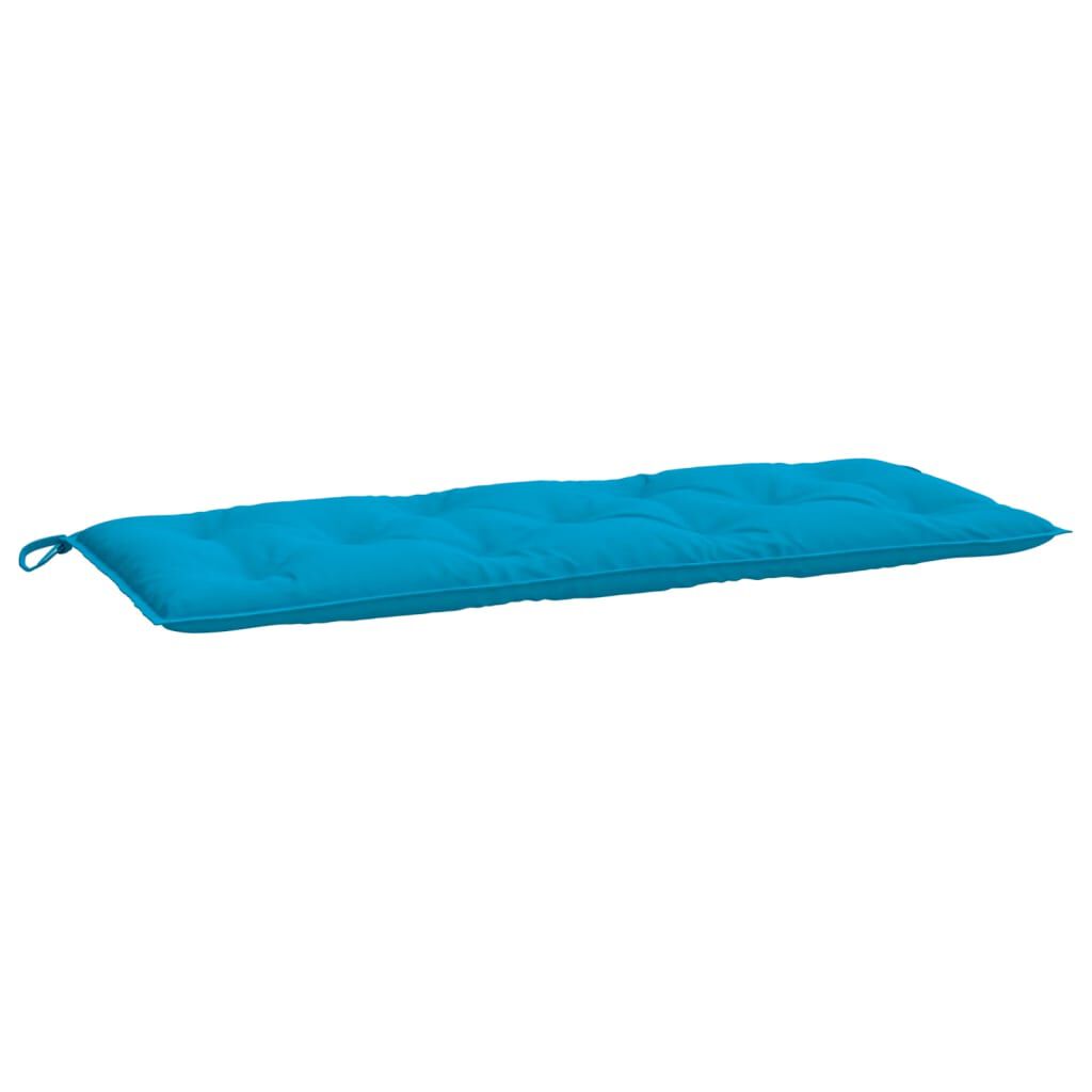 vidaXL Garden Bench Cushions 2pcs Light Blue 120x50x7cm Oxford Fabric
