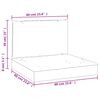 vidaXL Pallet Cushions 2 pcs Beige Oxford Fabric