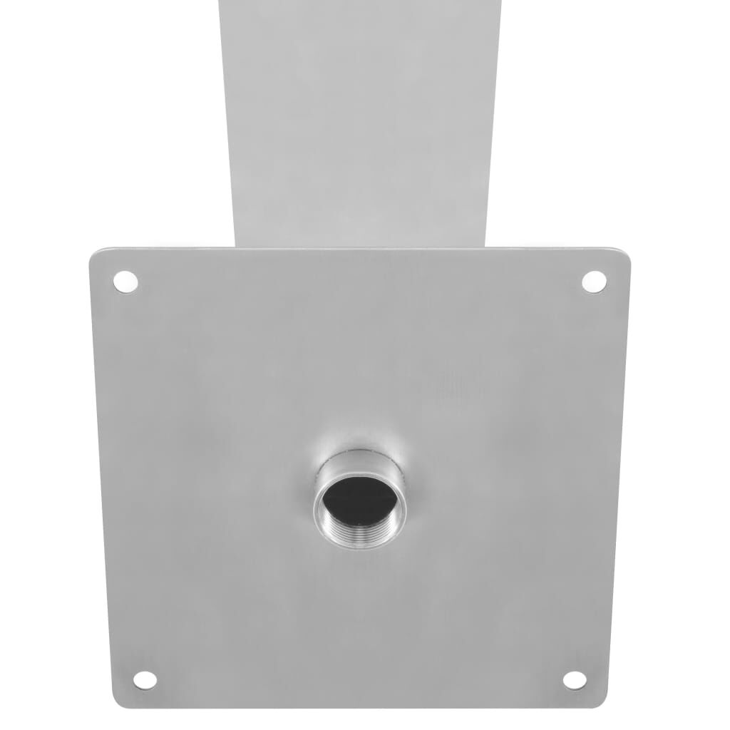 vidaXL Pool Fountain Stainless Steel 64x30x52 cm Silver