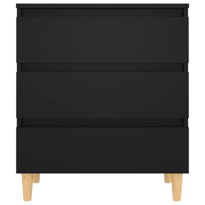 vidaXL Sideboard Black 60x35x69 cm Engineered Wood, black vidaXL Sideboard Black 60x35x69 cm Engineered Wood