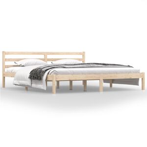 vidaXL Bed Frame without Mattress 180x200cm Super King Size