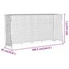 vidaXL Soccer Goal 366.5x91x183 cm Steel