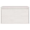 vidaXL TV Cabinets 3 pcs White Solid Wood Pine