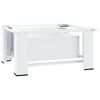 vidaXL Washing Machine Pedestal with Drawer White