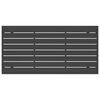 vidaXL Garden Dining Table Anthracite 110x54x70 cm Steel