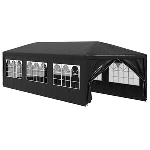 vidaXL Party Tent 3x9 m Anthracite