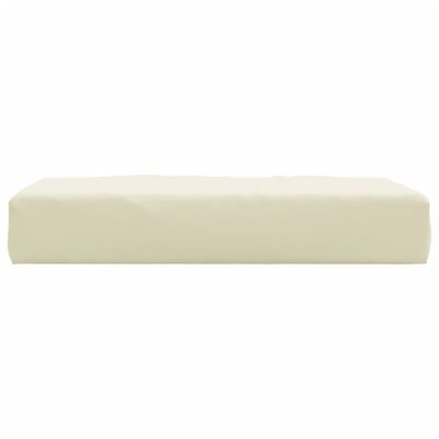 vidaXL Pallet Cushion Cream 60x60x6 cm Oxford Fabric, cream vidaXL Pallet Cushion Cream 60x60x6 cm Oxford Fabric