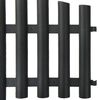 vidaXL Lawn Edgings 17 pcs Anthracite 10 m PP