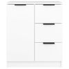 vidaXL Sideboard White Engineered Wood