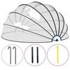 vidaXL Pool Dome 559x275 cm