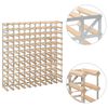 vidaXL Wine Rack for 120 Bottles Solid Pinewood