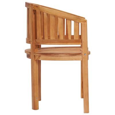 vidaXL Banana Chair Solid Teak Wood,  vidaXL Banana Chair Solid Teak Wood