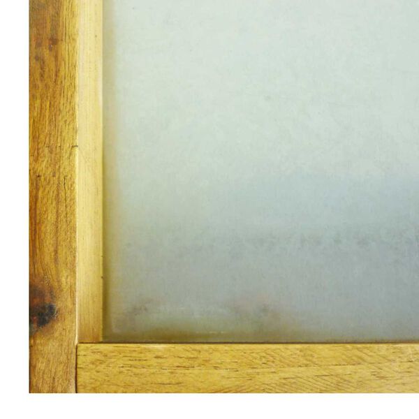 vidaXL Potting Bench with 2 Shelves Solid Acacia Wood and Zinc