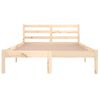 vidaXL Bed Frame without Mattress Solid Wood Pine 120x200cm