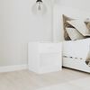 vidaXL Nightstand 2 pcs with Drawer White