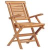 vidaXL Folding Garden Chairs 2 pcs 56x63x90 cm Solid Wood Teak