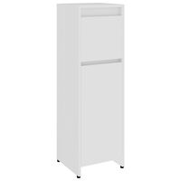vidaXL Bathroom Cabinet White 30x30x95 cm Engineered Wood, white vidaXL Bathroom Cabinet White 30x30x95 cm Engineered Wood
