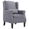 vidaXL Armchair Dark Grey Fabric