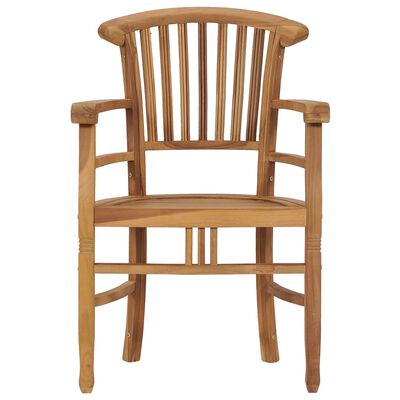 vidaXL Garden Chairs 2 pcs Solid Teak Wood,  vidaXL Garden Chairs 2 pcs Solid Teak Wood