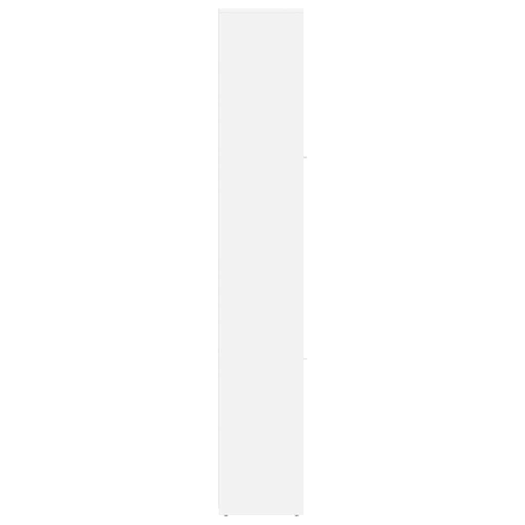 vidaXL Bathroom Cabinet White 30x30x183.5 cm Engineered Wood