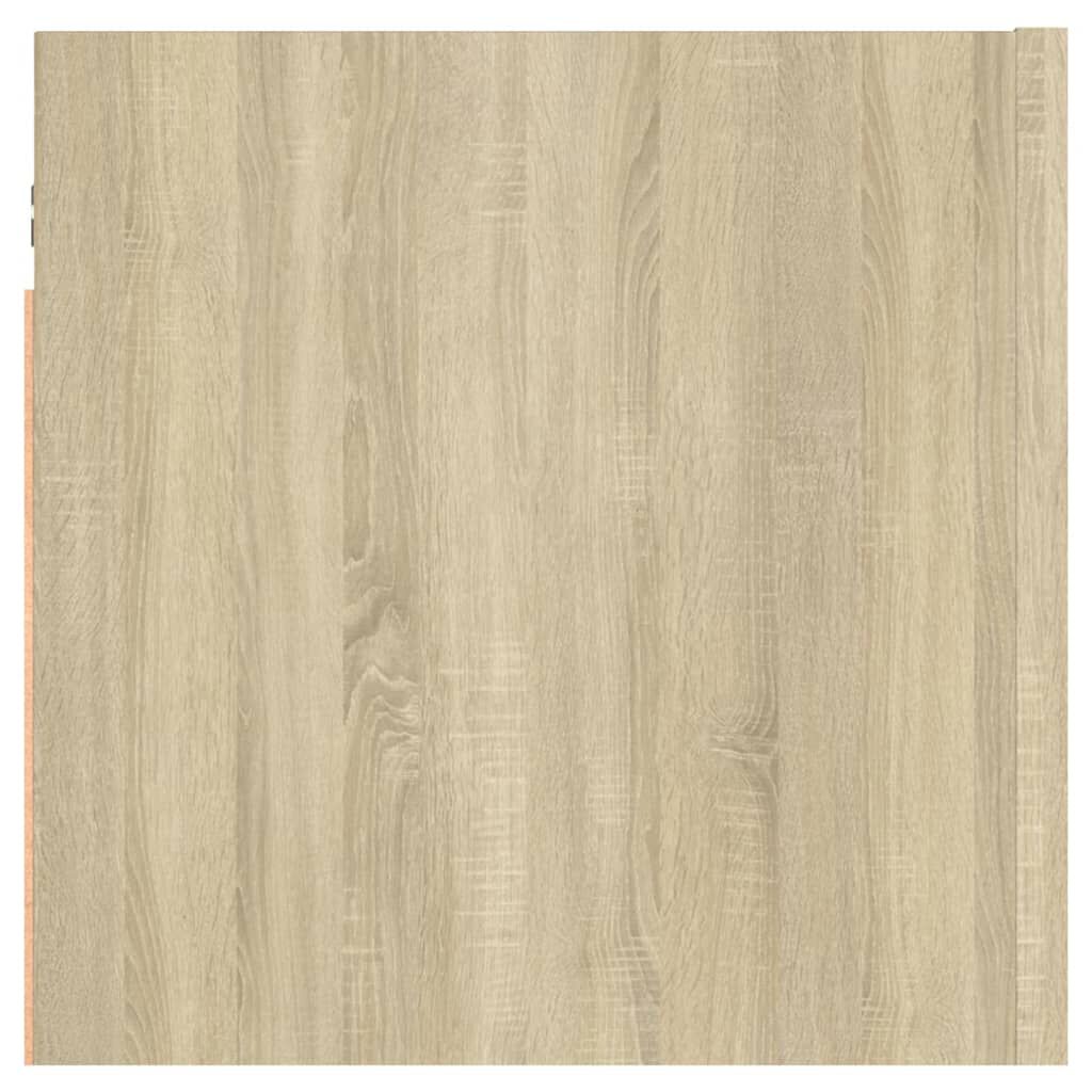 vidaXL Bedside Cabinets 2 pcs Sonoma Oak 30.5x30x30 cm Engineered Wood