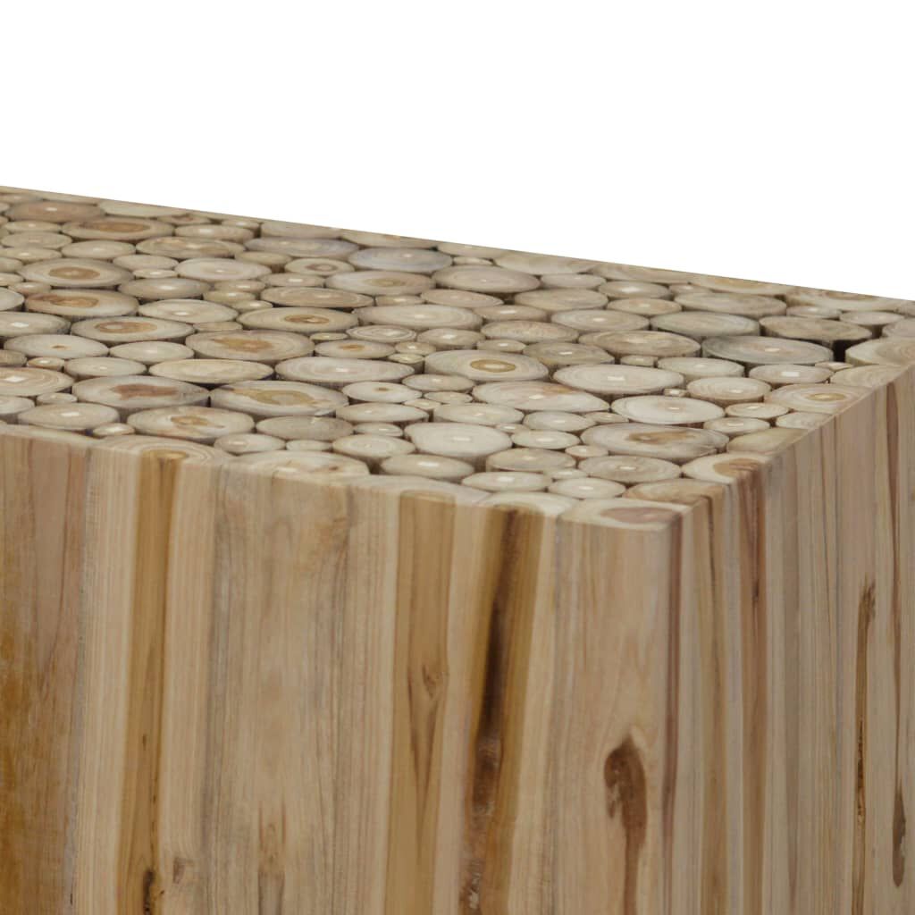 vidaXL Coffee Table Genuine Teak 90x50x30 cm