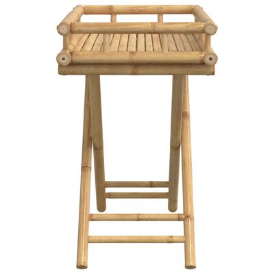 vidaXL Folding Tray Table 60x40x68 cm Bamboo,  vidaXL Folding Tray Table 60x40x68 cm Bamboo