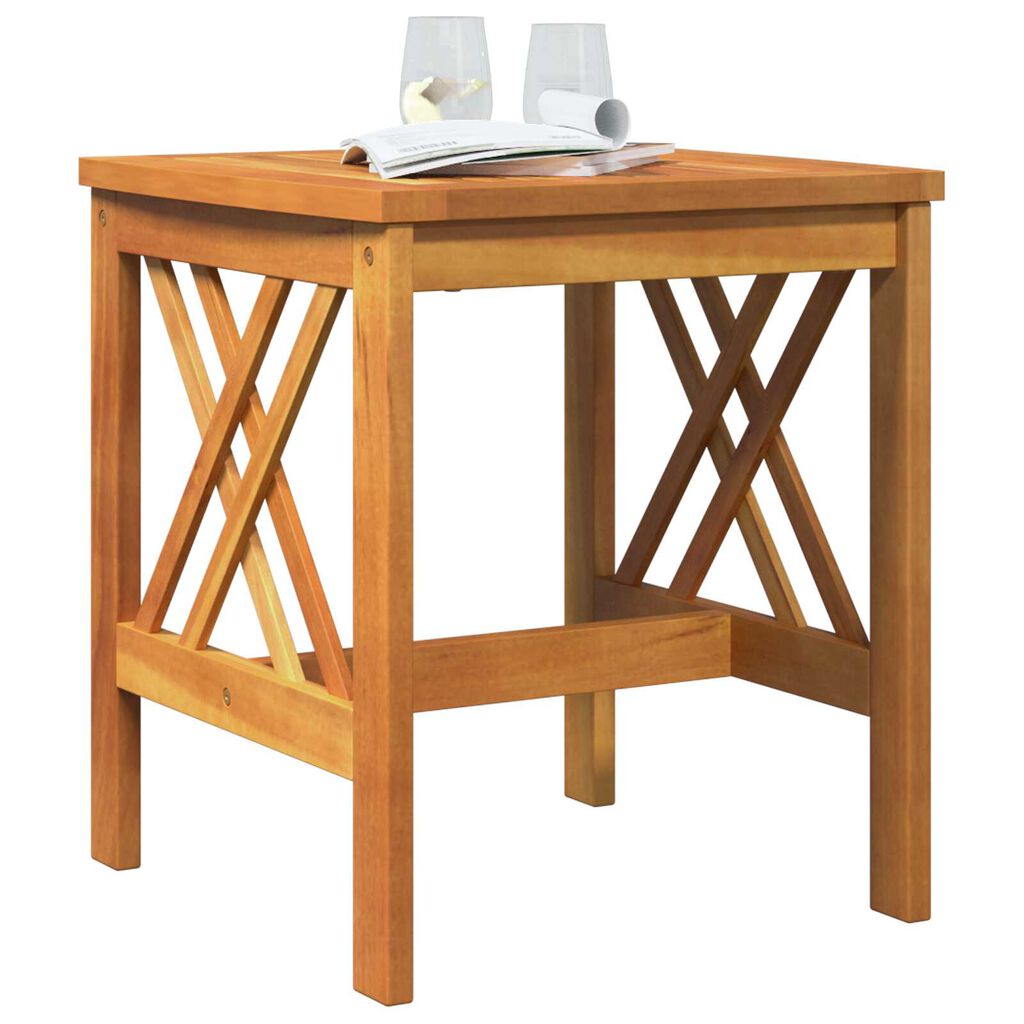 vidaXL Garden Chairs 2 pcs Solid Acacia Wood