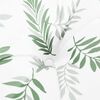 vidaXL Pallet Cushions 2 pcs Leaf Pattern Fabric