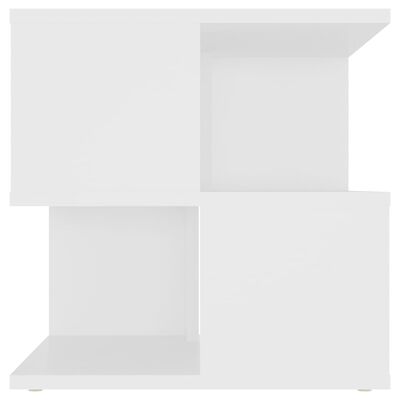 vidaXL Side Table White 40x40x40 cm Engineered Wood, white vidaXL Side Table White 40x40x40 cm Engineered Wood