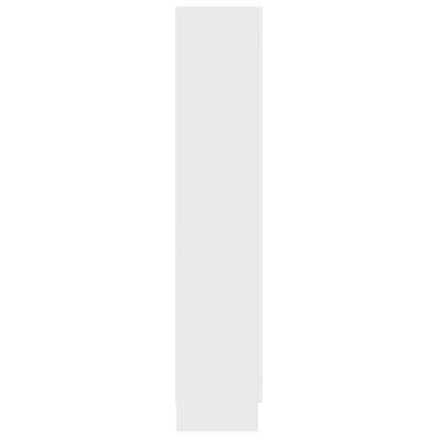 vidaXL Vitrine Cabinet White 82.5x30.5x150 cm Engineered Wood, white vidaXL Vitrine Cabinet White 82.5x30.5x150 cm Engineered Wood