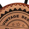 vidaXL Bar Set 3 Pieces Solid Wood Reclaimed. Genuine Leather & Canvas