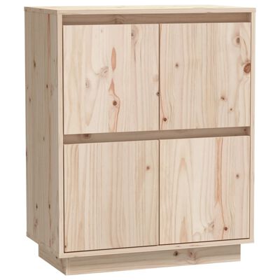 vidaXL Sideboard 60x34x75 cm Solid Wood Pine