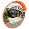 Convex Traffic Mirror PC Plastic Orange 60 cm Outdoor