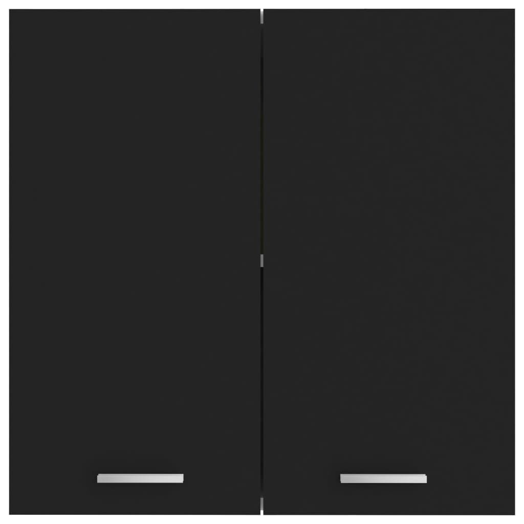 vidaXL Hanging Cabinet Lyon Black 60x31x60 cm Engineered Wood