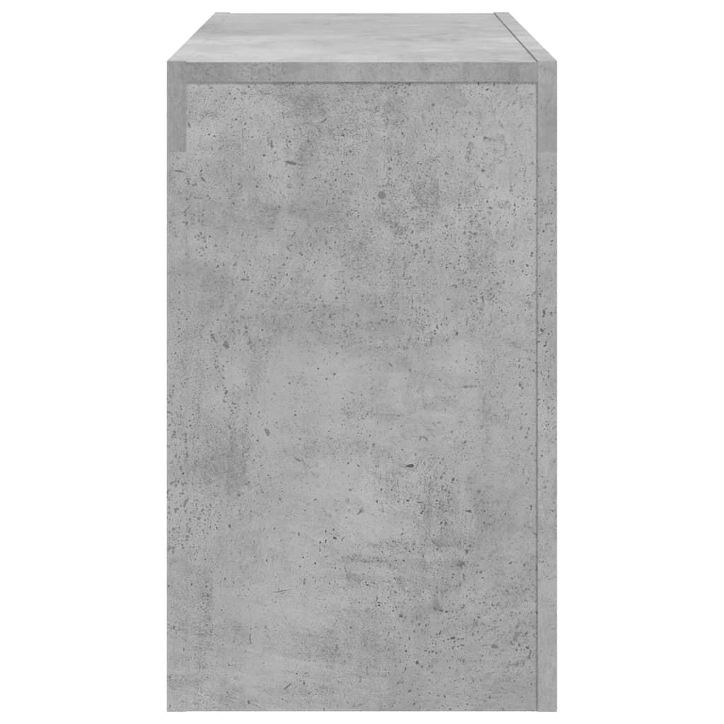 vidaXL Nesting Coffee Tables 3 pcs Concrete Grey Engineered Wood