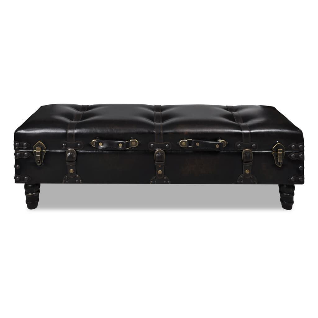 Long Storage Bench Brown
