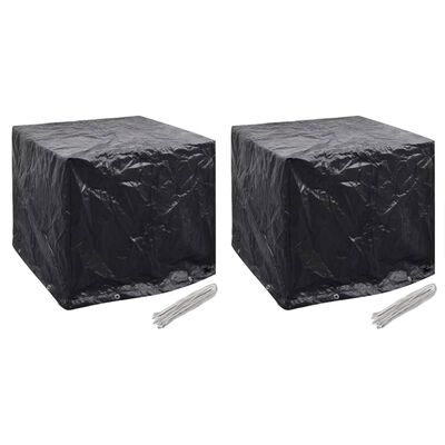 vidaXL Garden Water Tank Covers 2 pcs 8 Eyelets 116x100x120 cm,  vidaXL Garden Water Tank Covers 2 pcs 8 Eyelets 116x100x120 cm