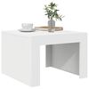 vidaXL Coffee Table White 110x50x35 cm Engineered Wood