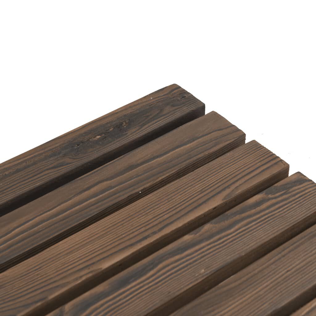 vidaXL Garden Table 115x55x65 cm Solid Wood Fir