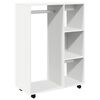 vidaXL Wardrobe White 80x40x110 cm Engineered Wood