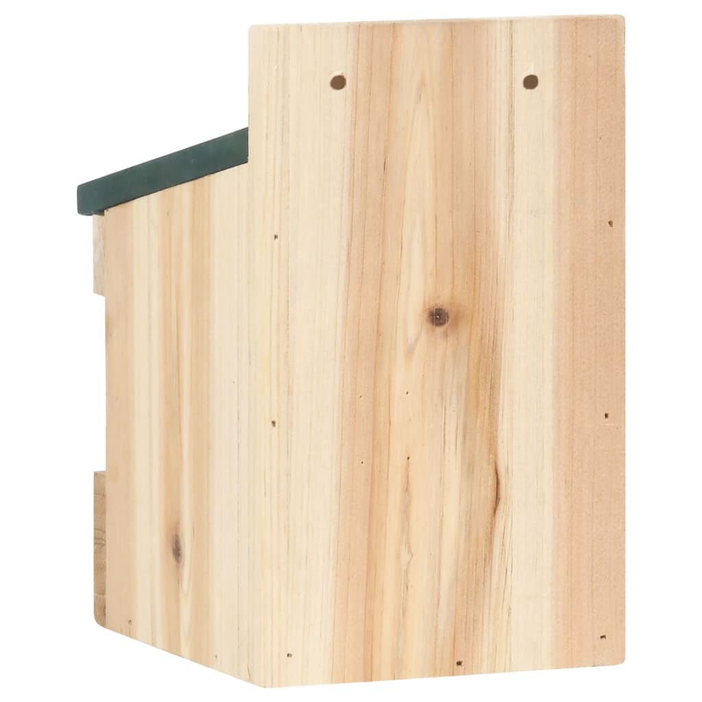 vidaXL Bird Houses 4 pcs 12x16x20 cm Firwood