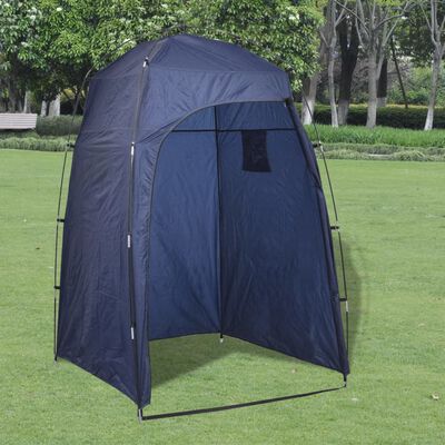 vidaXL Shower/WC/Changing Tent Blue