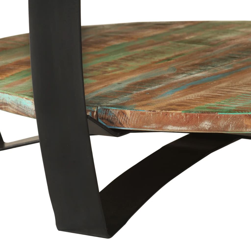 vidaXL Coffee Table Solid Reclaimed Wood 65x32 cm