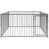 vidaXL Outdoor Dog Kennel 200x200x100 cm