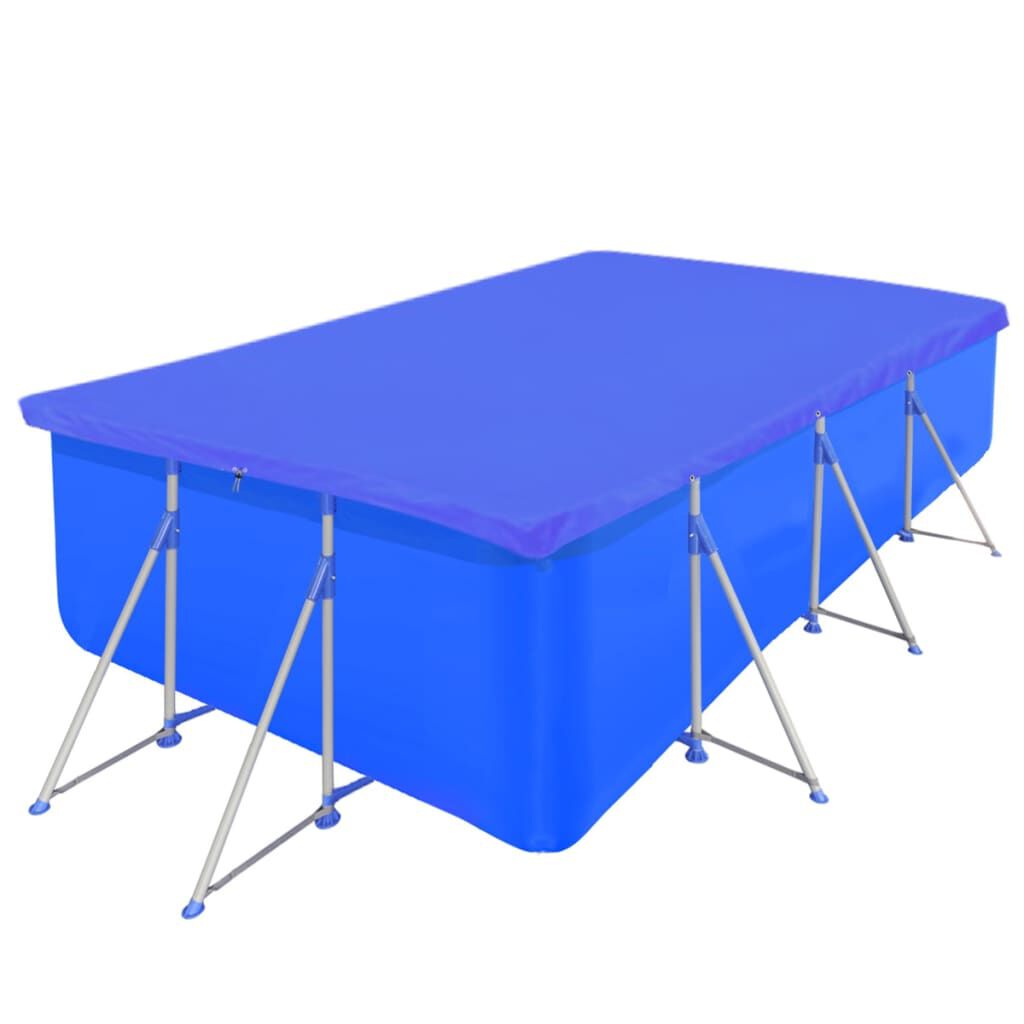 vidaXL Pool Cover PE Rectangular 90 g/sqm 400 x 207 cm