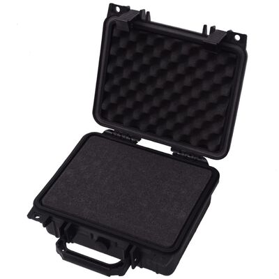 vidaXL Protective Case Black 27x24.6x12.4 cm